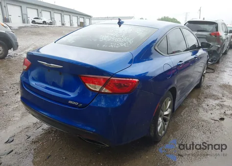 2015 Chrysler 200 S из США, поврежденный, VIN 1C3CCCBBXFN730065